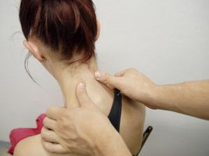 Massage for the treatment and prevention of cervical osteochondrosis