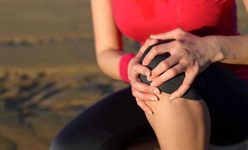 Knee pain due to osteoarthritis